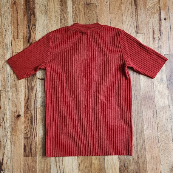 Pendleton Wool Ribbed Top XS - Picture 3 of 5
